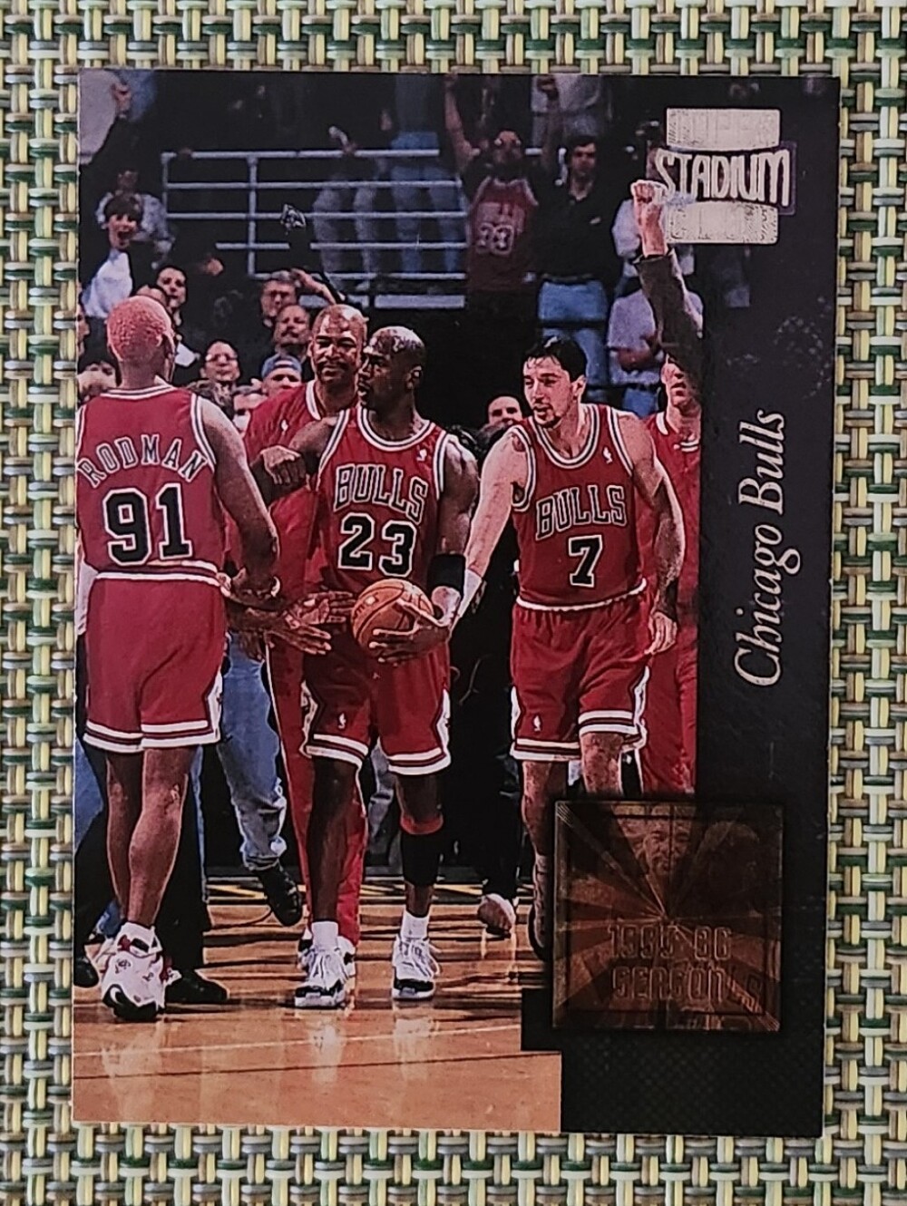 Michael Jordan and the Chicago Bulls Team Card
